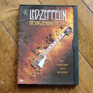 Led Zeppelin The Song Remains The Same Concert DVD Video Stairway To Heaven